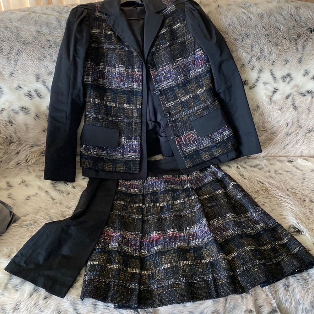 Lida Baday Beautiful Tweed 2-piece skirt and jacket